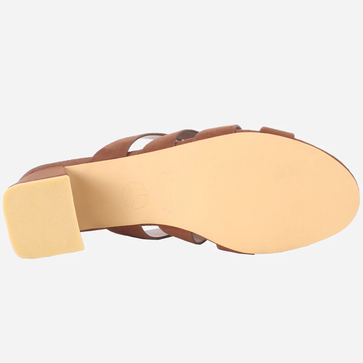 Womens "CHANTRIA" Open Toe Block Heel Sandals - Image 5