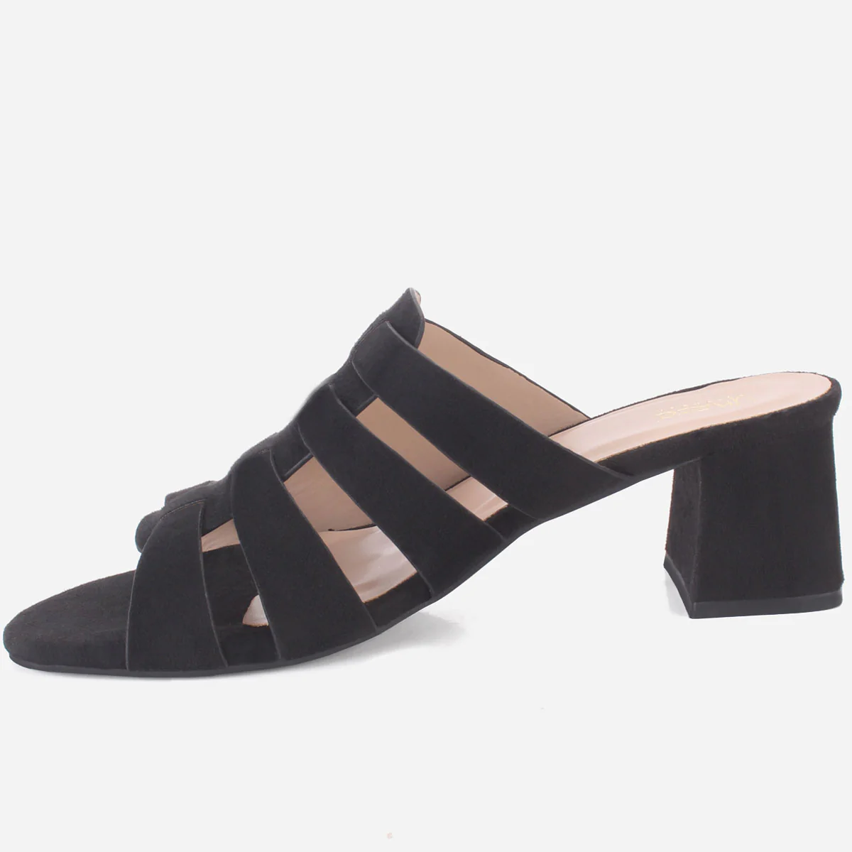Womens "CHANTRIA" Open Toe Block Heel Sandals - Image 3