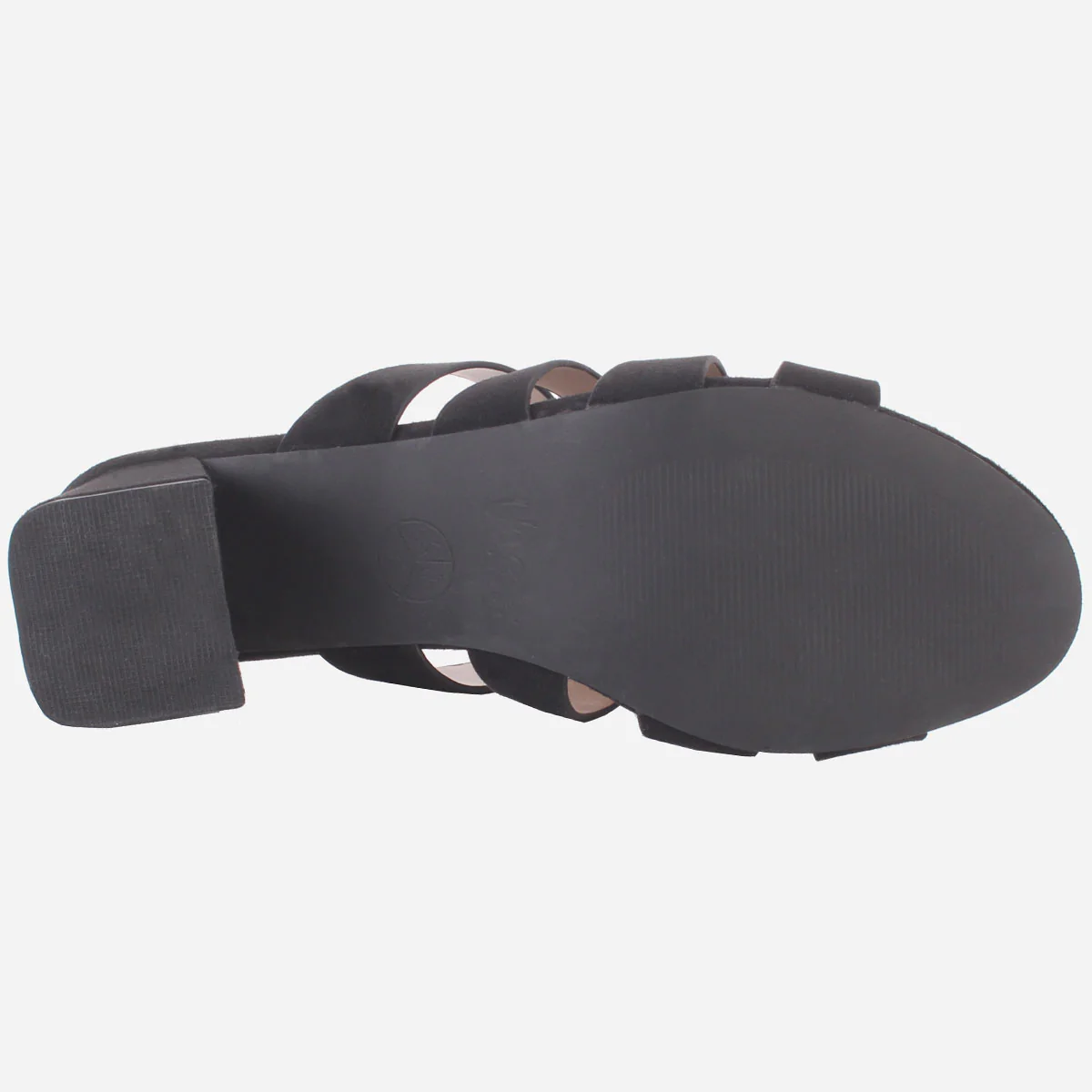 Womens "CHANTRIA" Open Toe Block Heel Sandals - Image 5