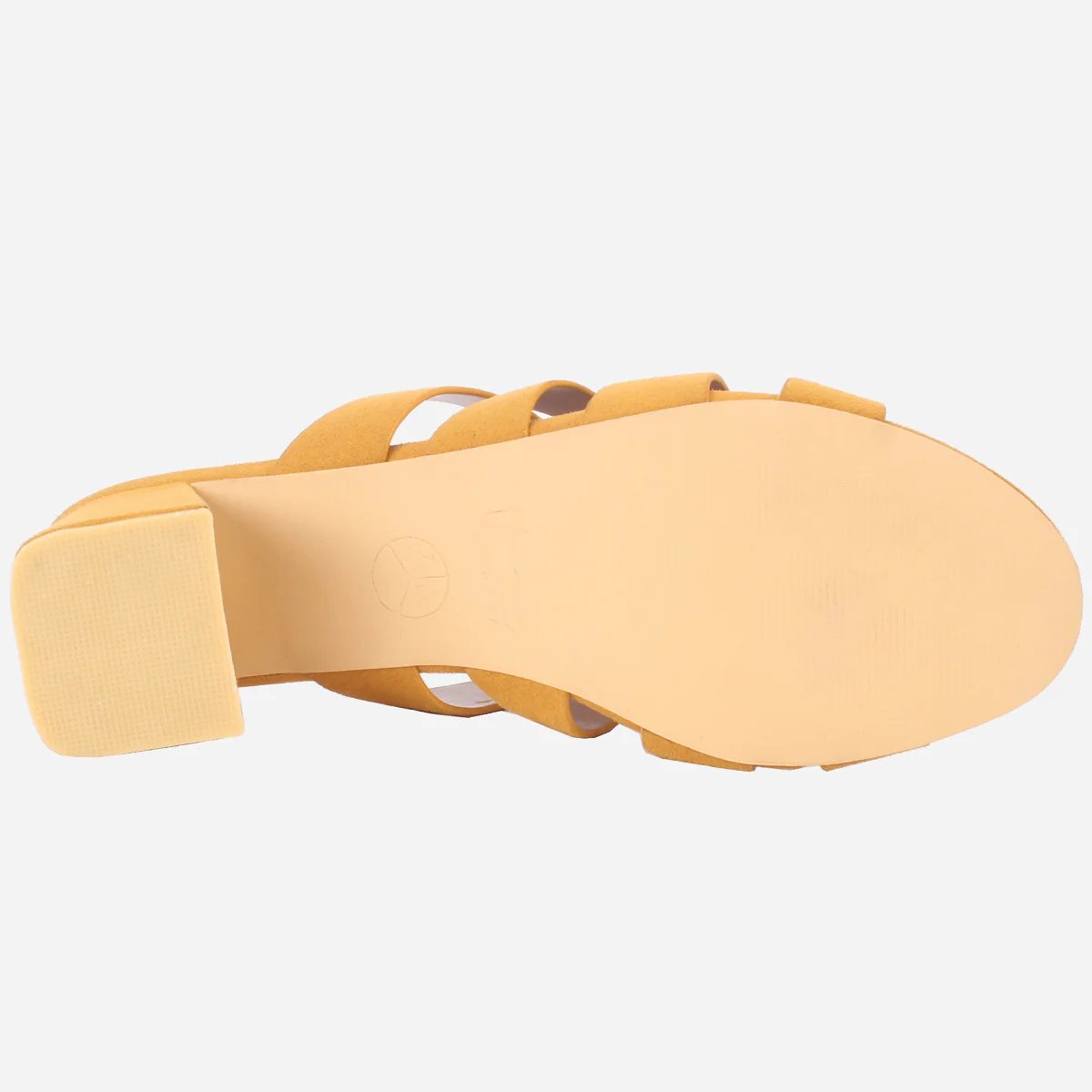 Womens "CHANTRIA" Open Toe Block Heel Sandals - Image 5