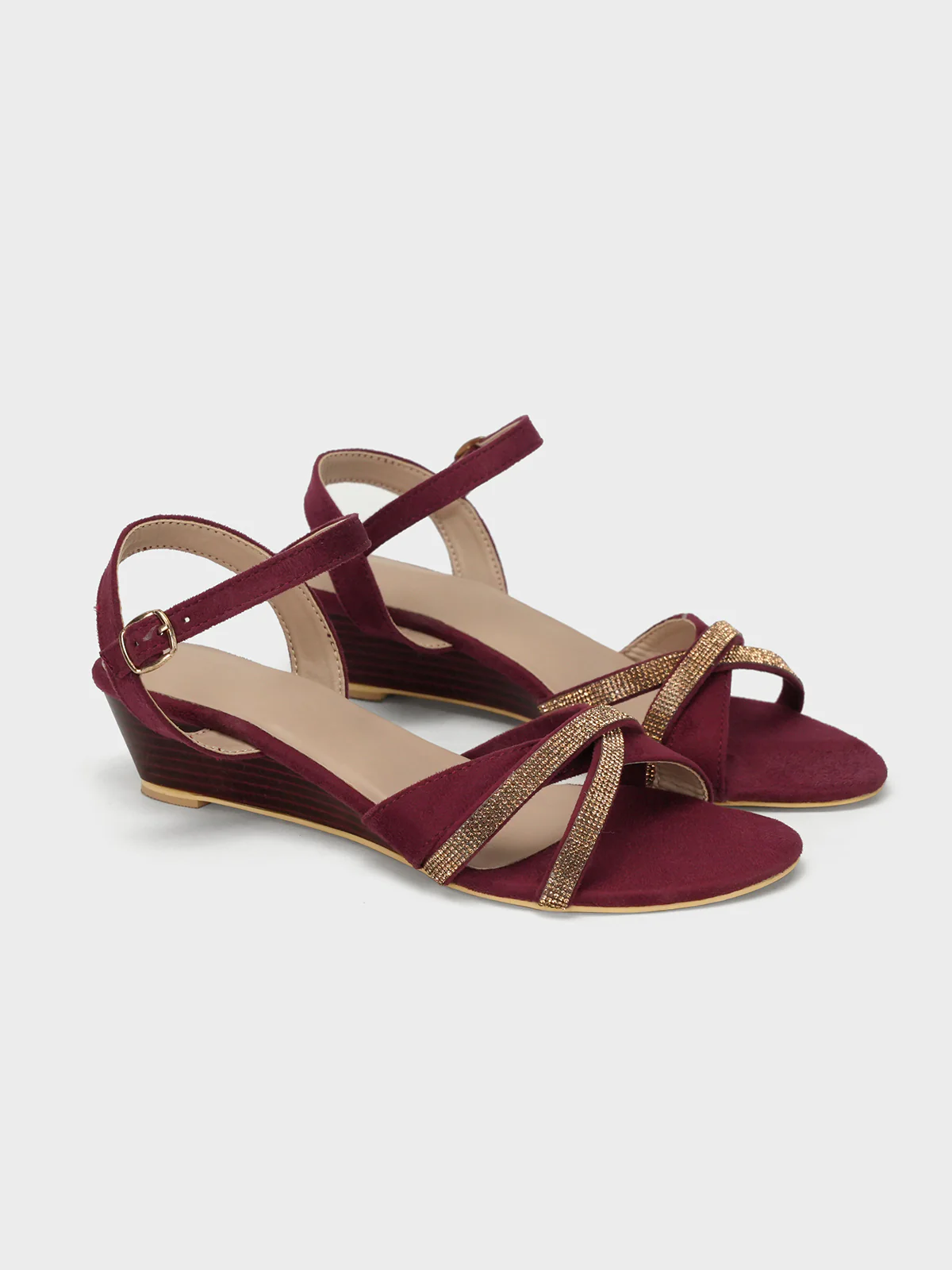 Women's "CHARON" Cross Over Design Sandals - Image 2