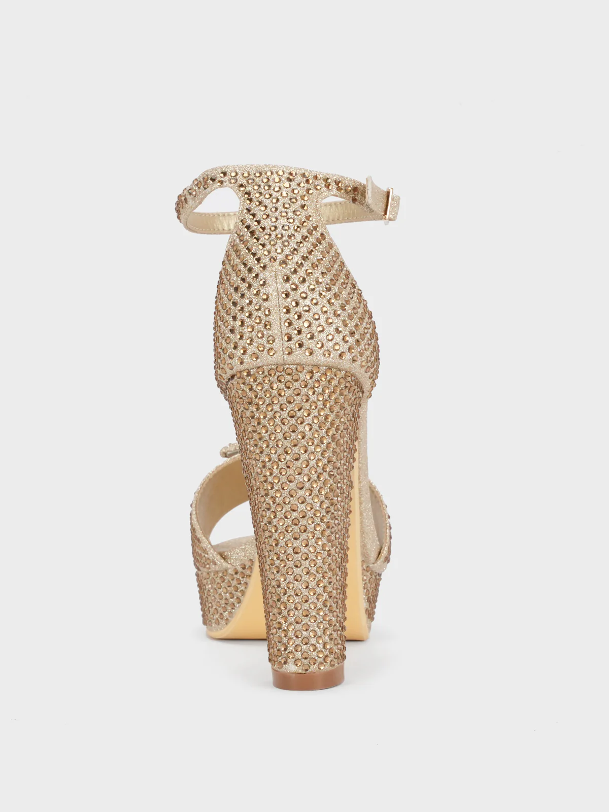Womens "CIAN" Platform Sole Evening Sandals - Image 3