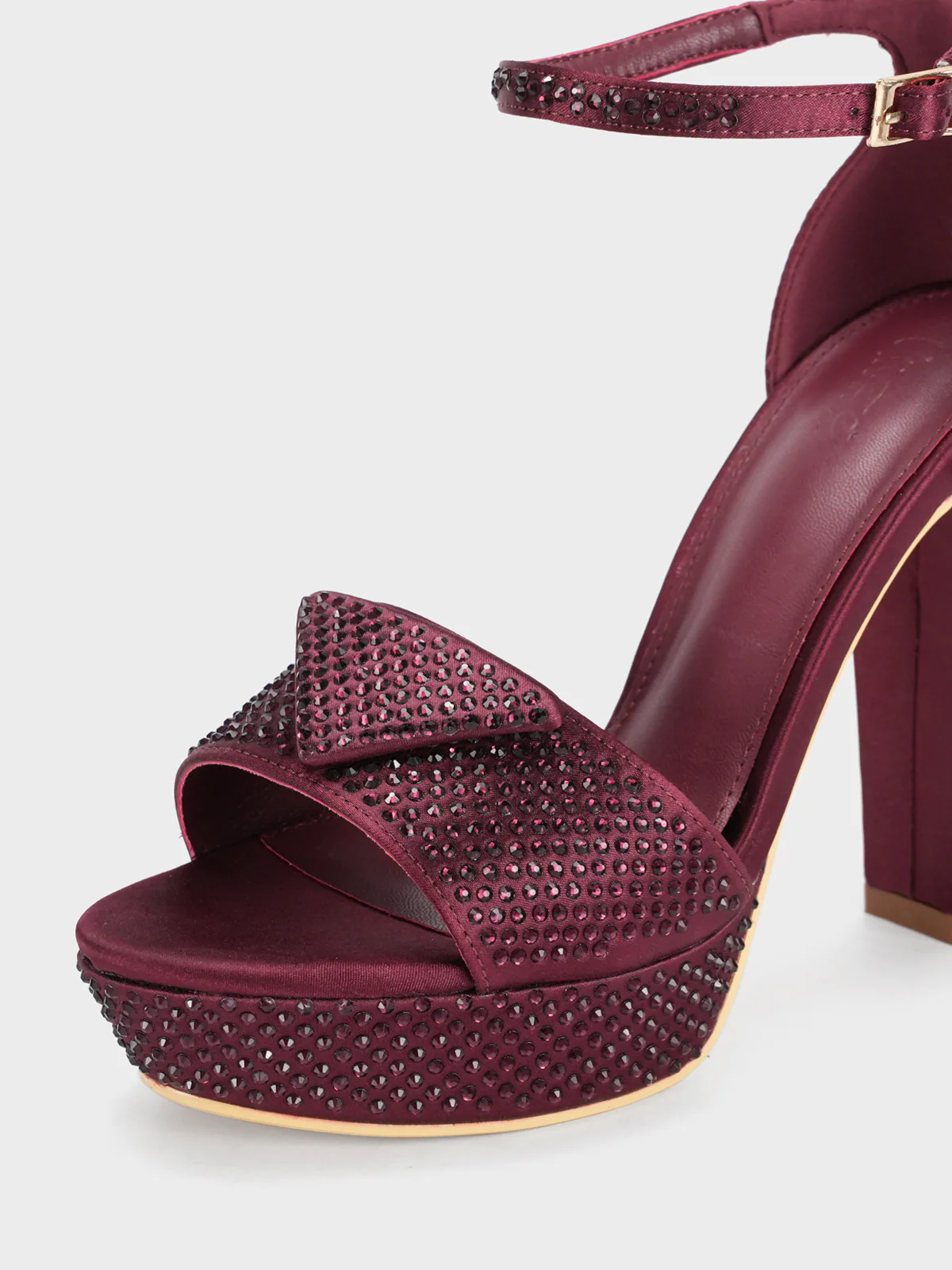 Womens "CIAN" Platform Sole Evening Sandals - Image 4