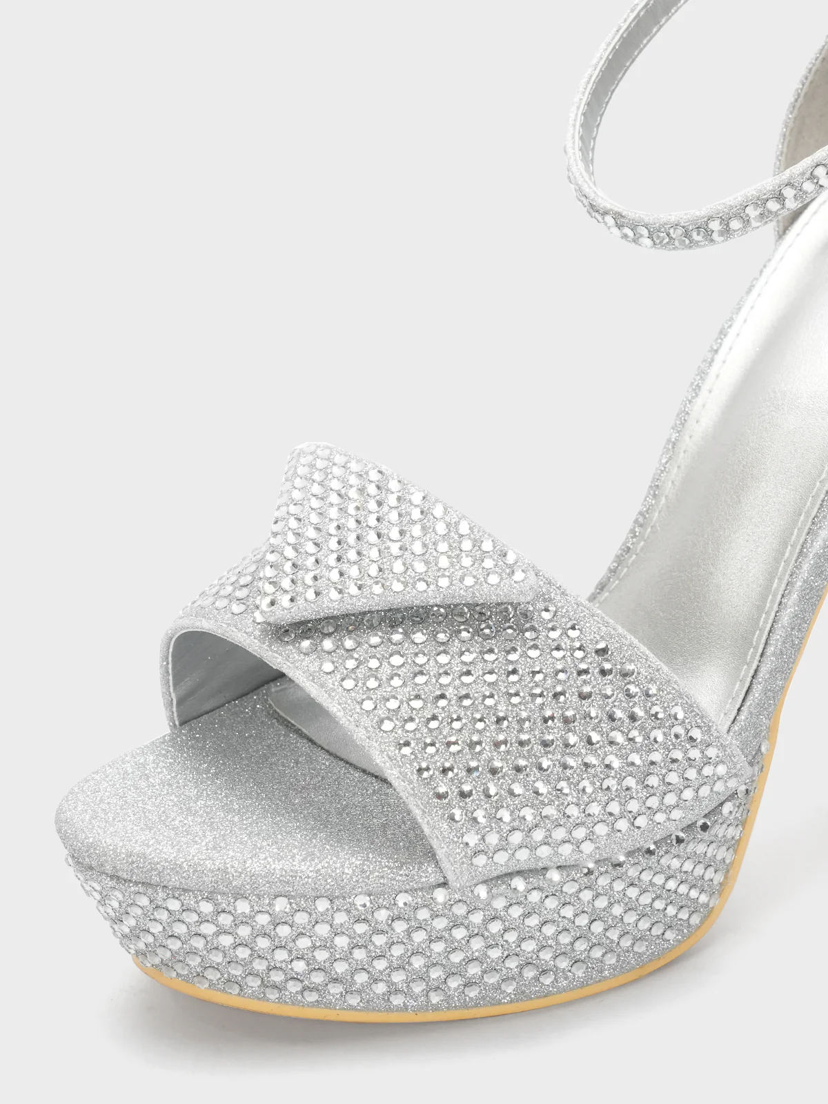 Womens "CIAN" Platform Sole Evening Sandals - Image 4