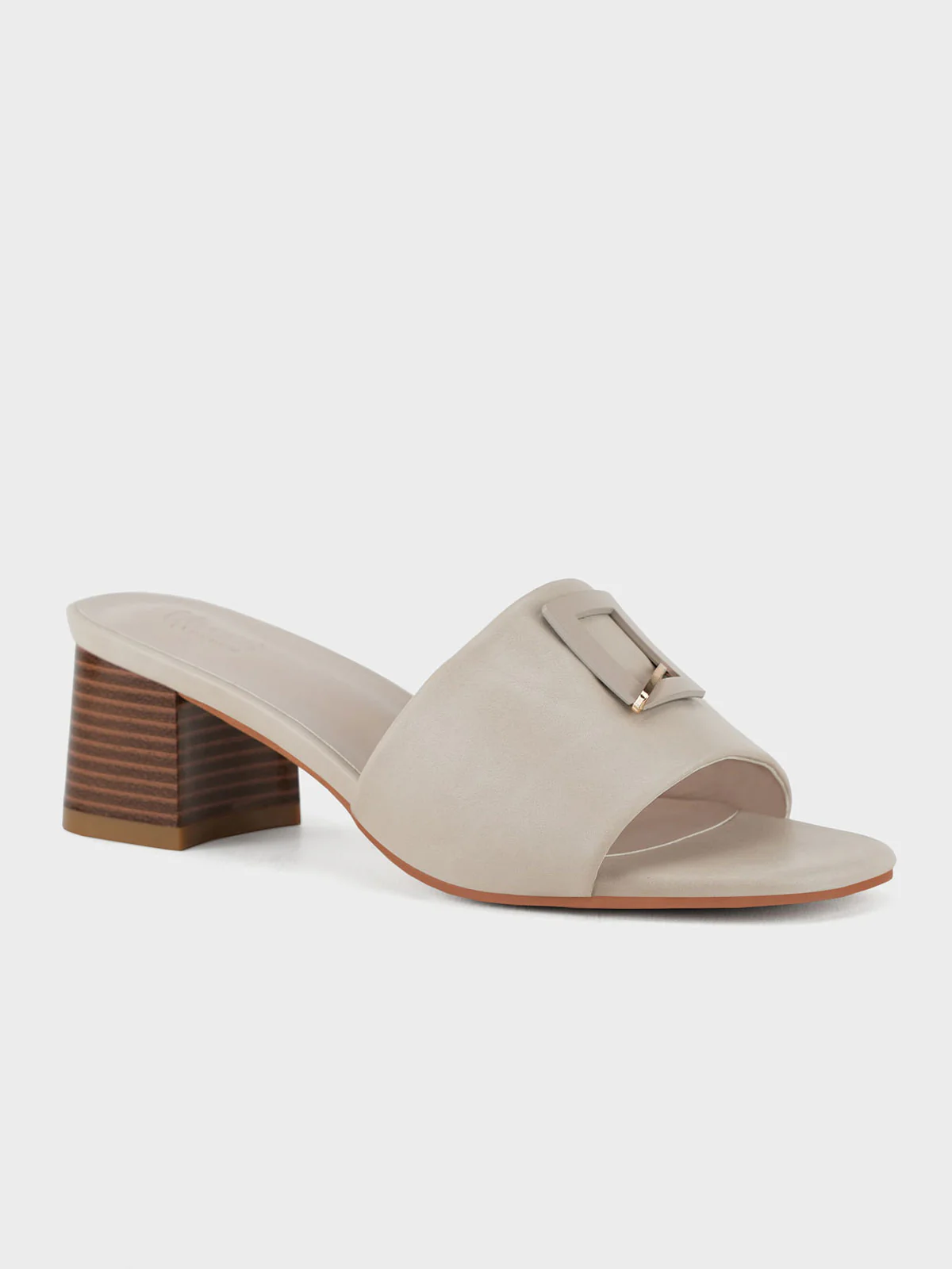 Womens "CINZIA" Open Toe Heeled Sandals - Image 2