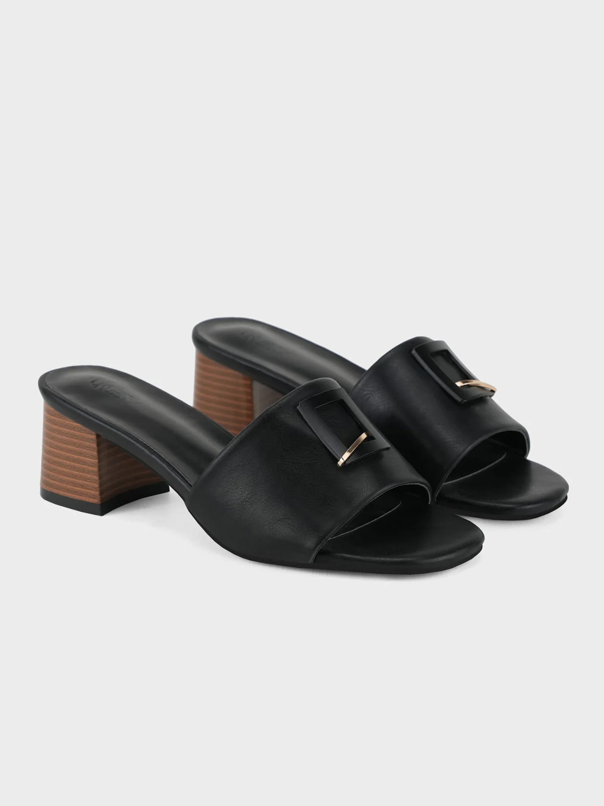 Womens "CINZIA" Open Toe Heeled Sandals - Image 4