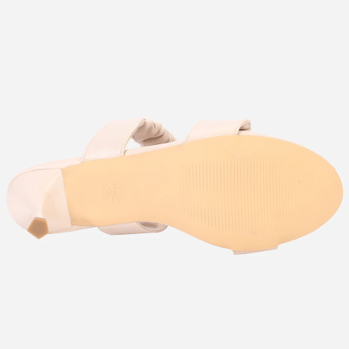 Womens "CLAUDIA" Stiletto Heeled Slip on Sandals - Image 5