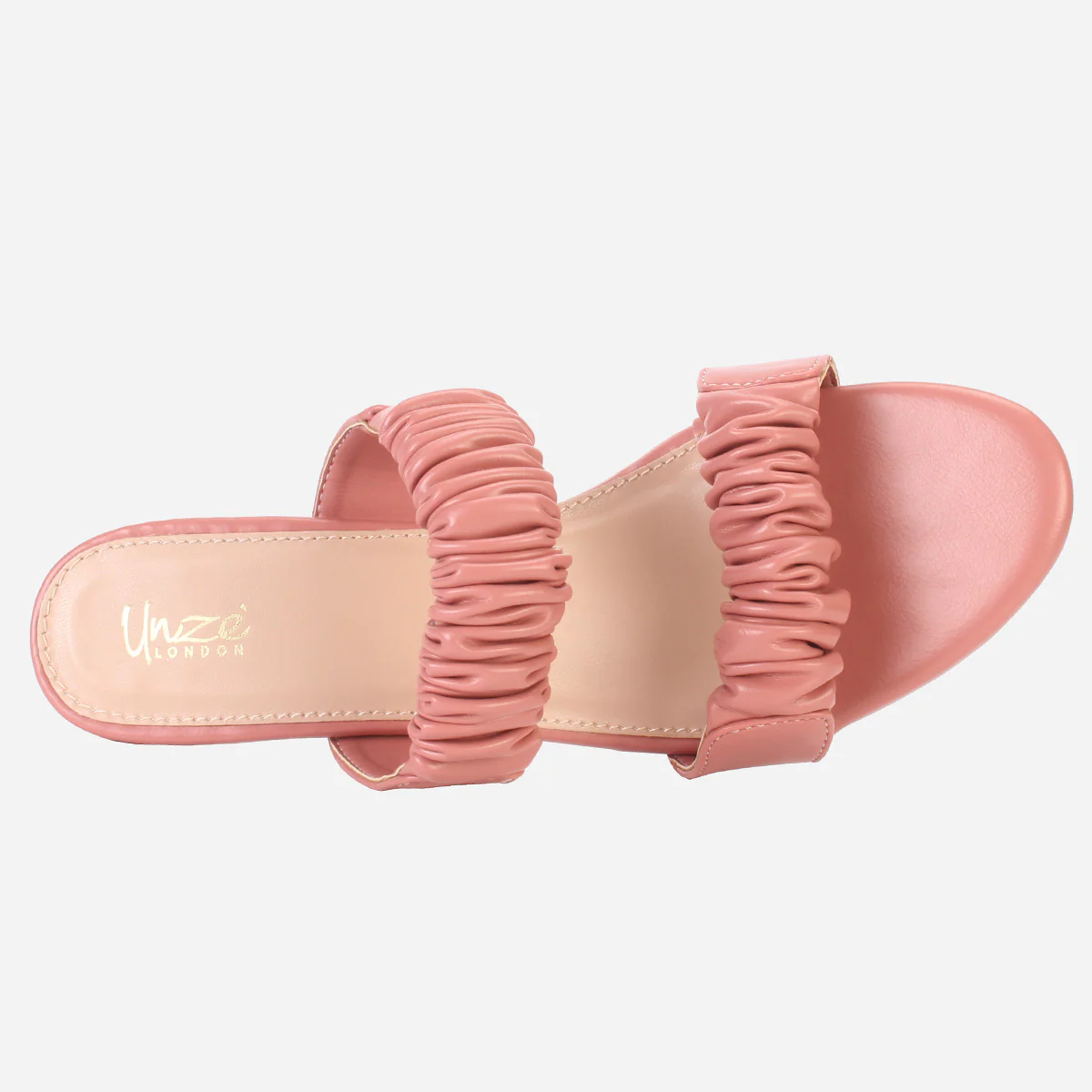Womens "CLAUDIA" Stiletto Heeled Slip on Sandals - Image 4