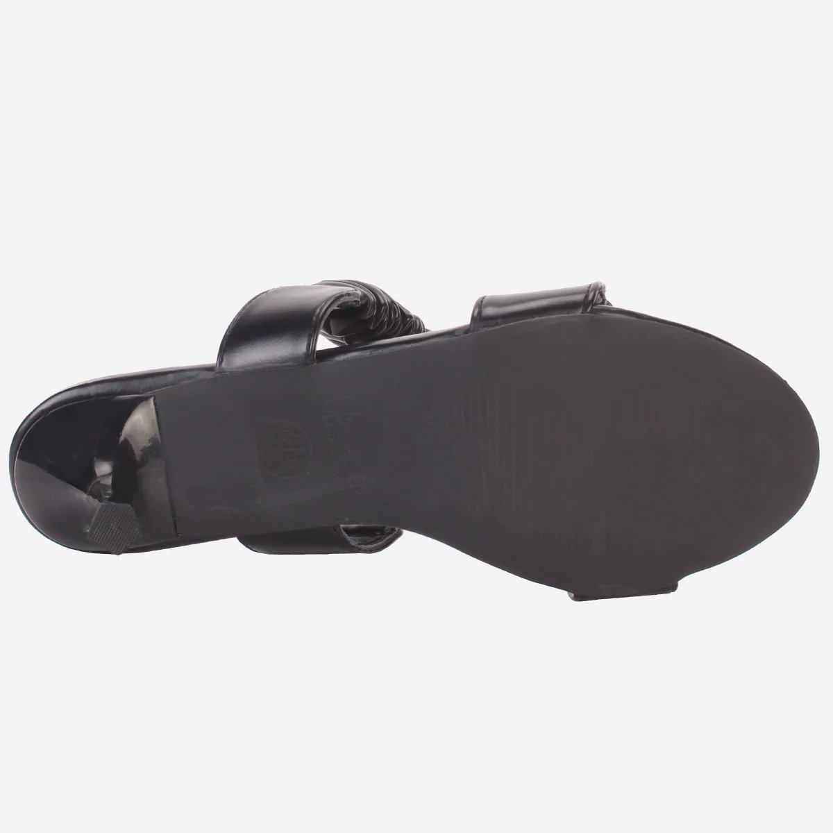 Womens "CLAUDIA" Stiletto Heeled Slip on Sandals - Image 5