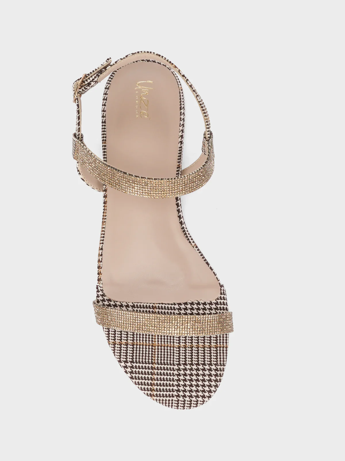 Women's "COACHI" Shimmer Flat Sandals - Image 5