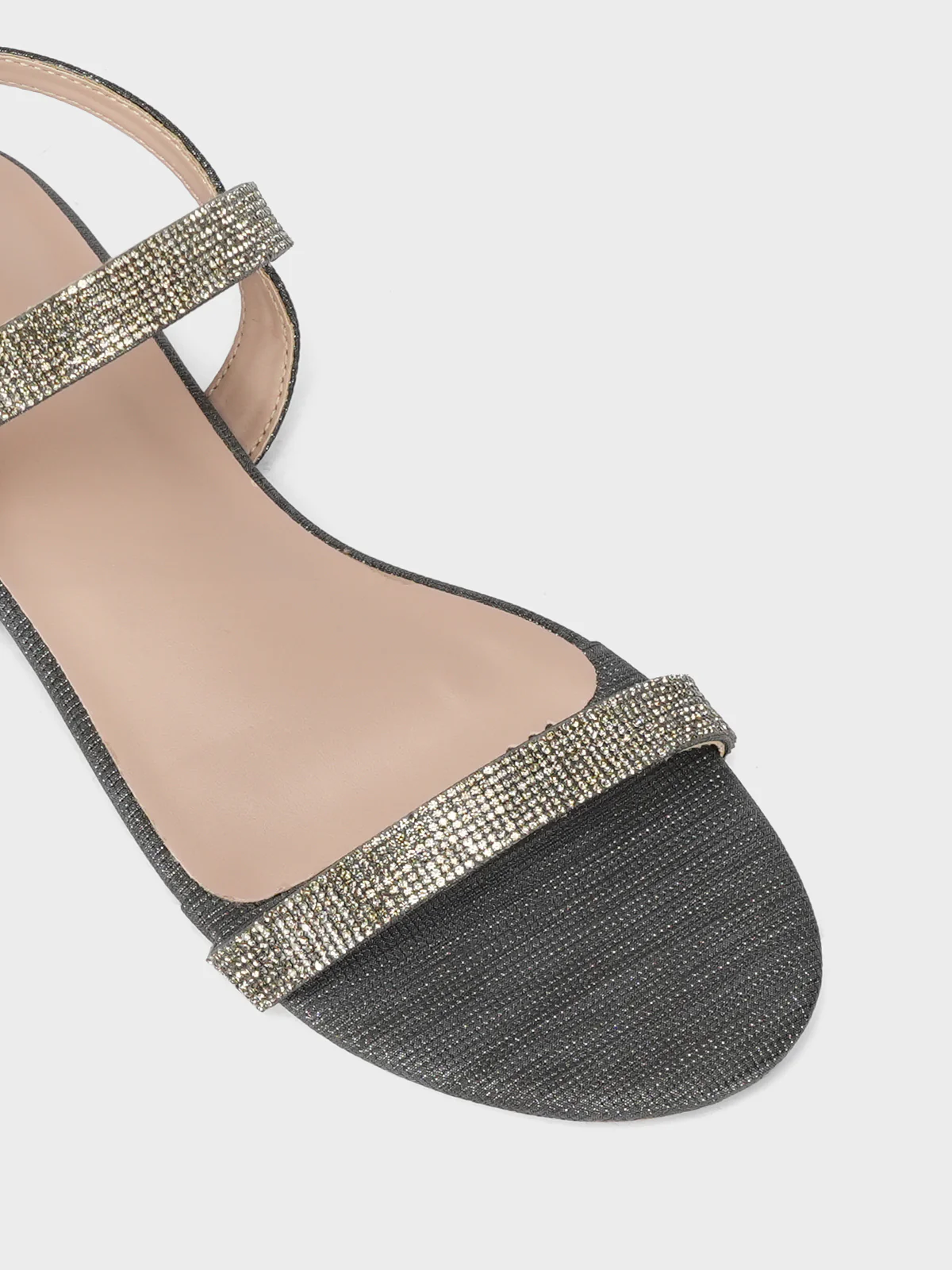 Women's "COACHI" Shimmer Flat Sandals - Image 4