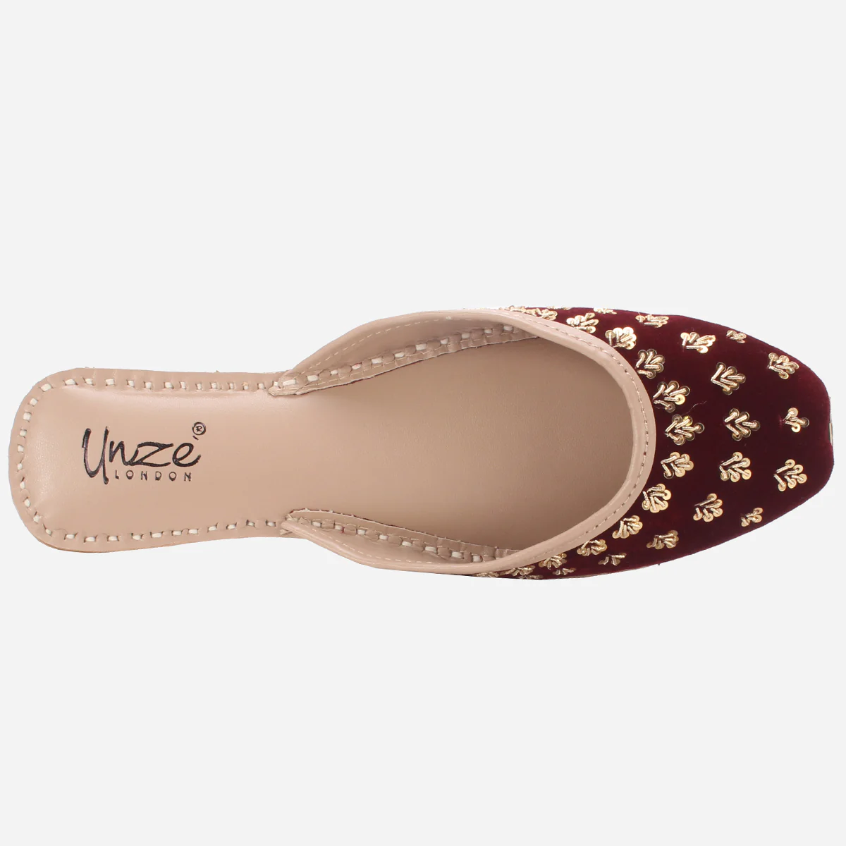 Women's "COSIMO" Open Back Embellished Khussa - Image 4
