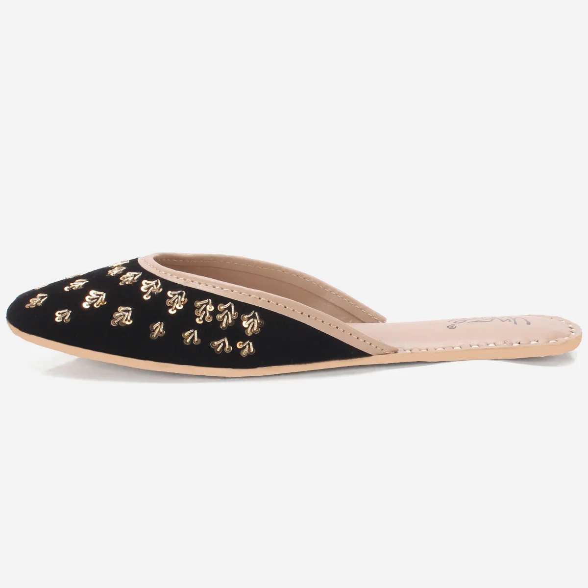 Women's "COSIMO" Open Back Embellished Khussa - Image 3