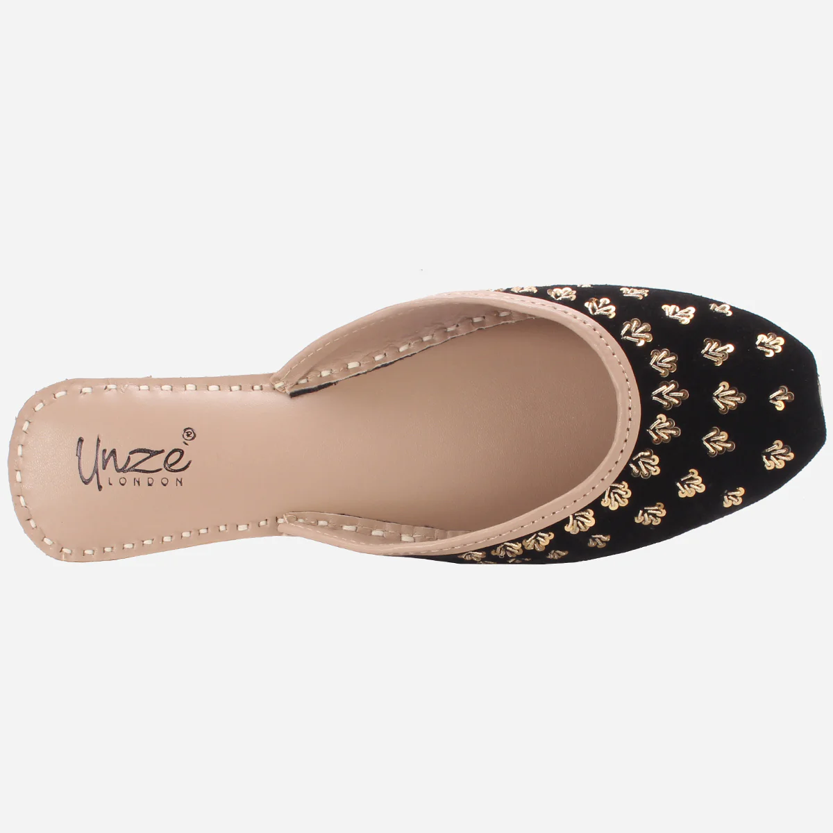 Women's "COSIMO" Open Back Embellished Khussa - Image 4