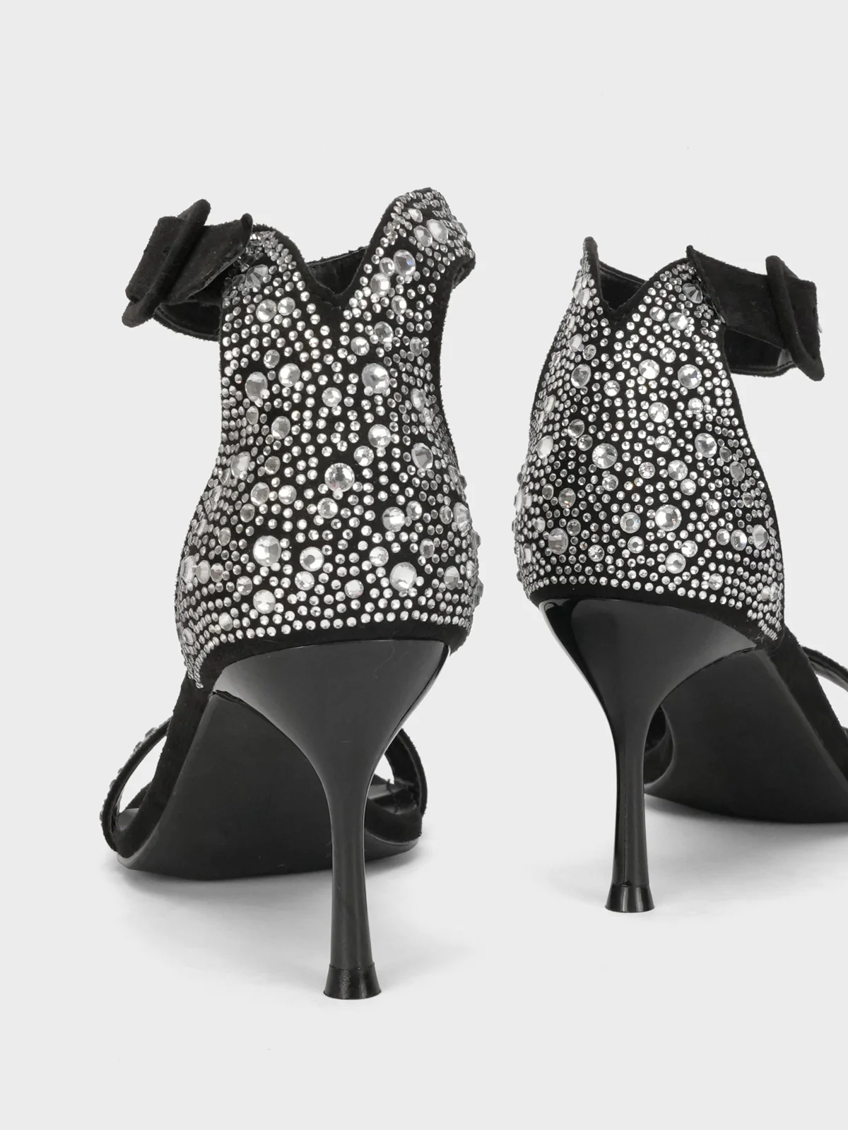 Womens "CYNZIA" Diamante Evening Sandals - Image 3