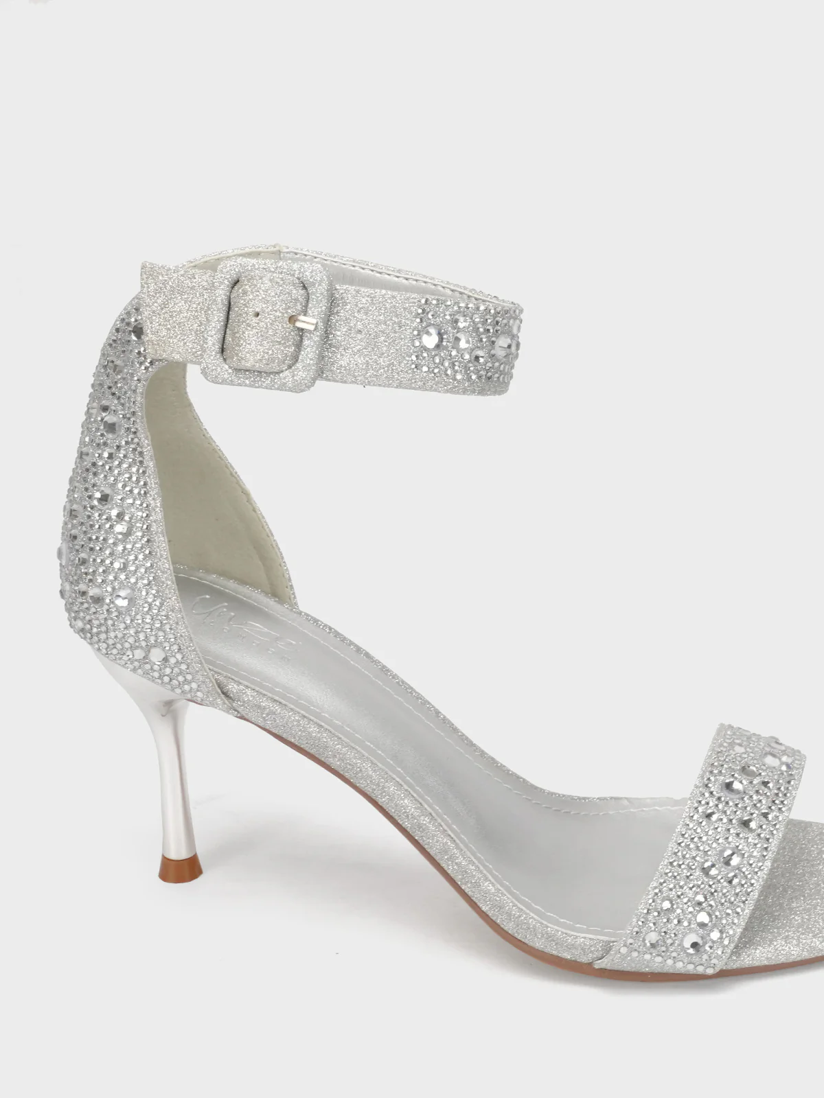 Womens "CYNZIA" Diamante Evening Sandals - Image 4