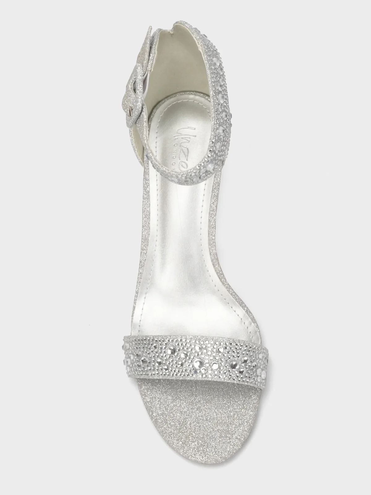 Womens "CYNZIA" Diamante Evening Sandals - Image 5