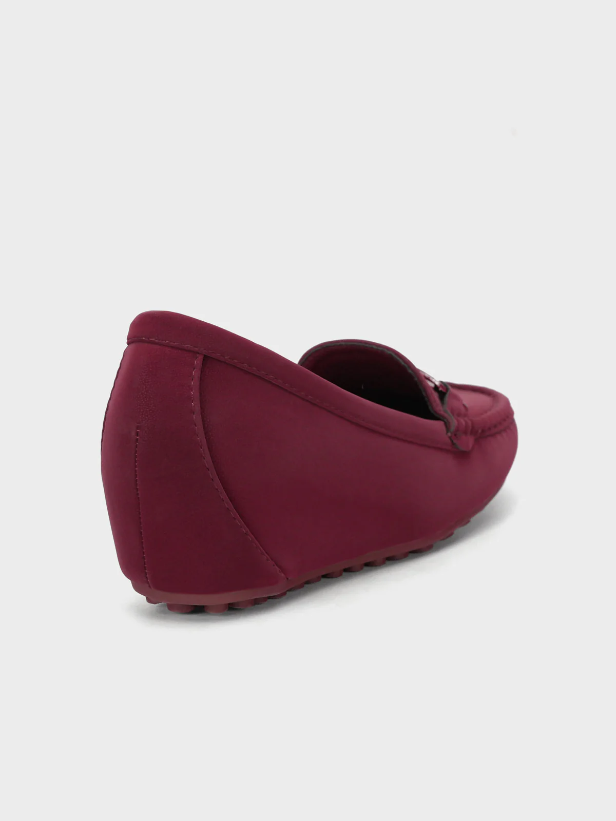 Womens "CZARINA" Comfy Wedge Moccasins - Image 3
