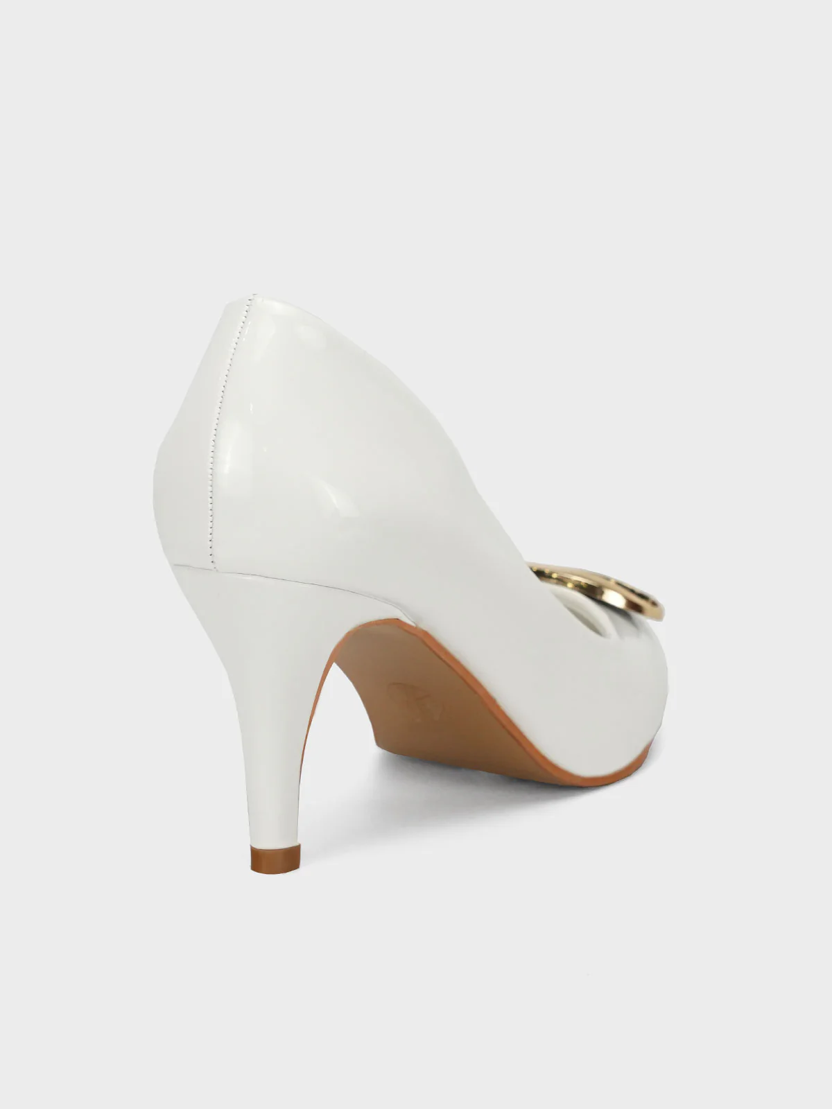 Womens "DARWISH" Pointy Toe Decorated Courts - Image 3
