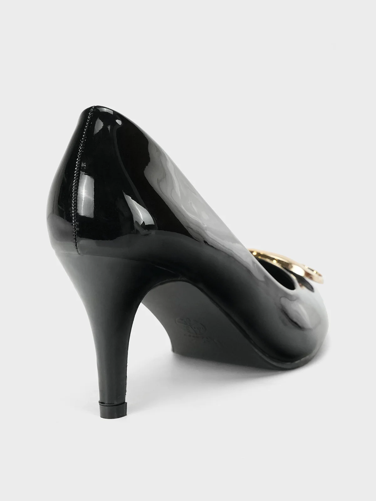 Womens "DARWISH" Pointy Toe Decorated Courts - Image 3