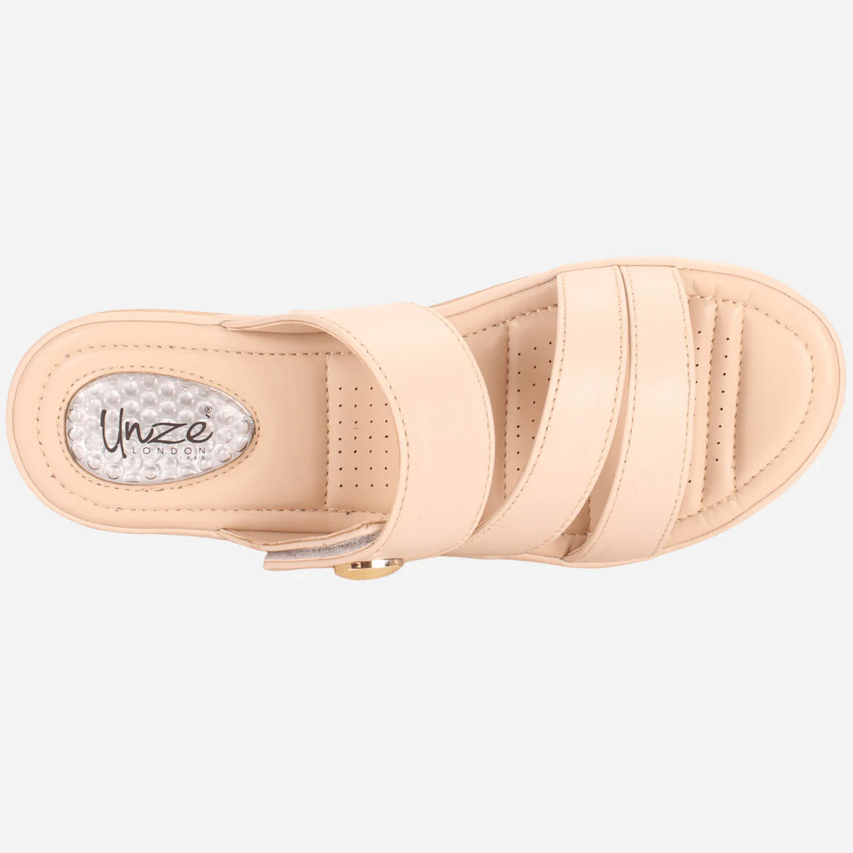 Womens "DIANA" Comfy Everyday Casual Wedge Slippers - Image 4