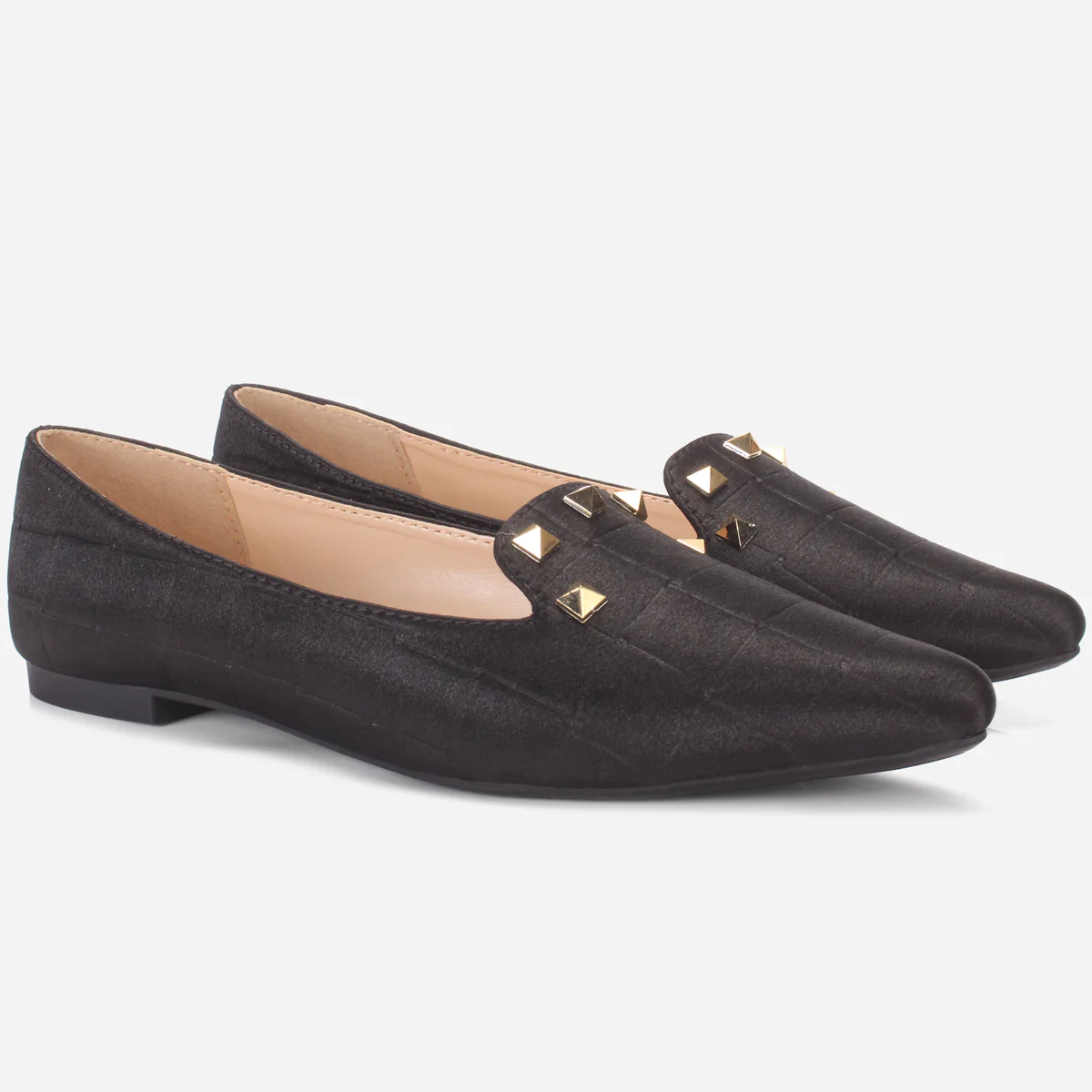 Women's "DIKAX" Pointed Toe Decorated Flat Pumps - Image 2