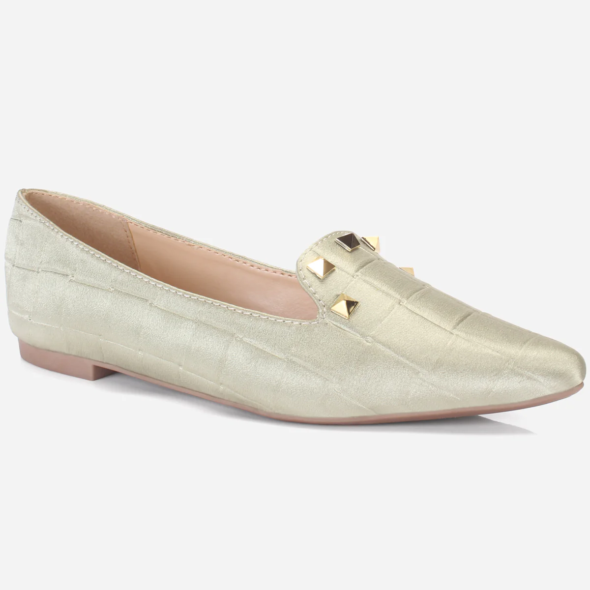 Women's "DIKAX" Pointed Toe Decorated Flat Pumps