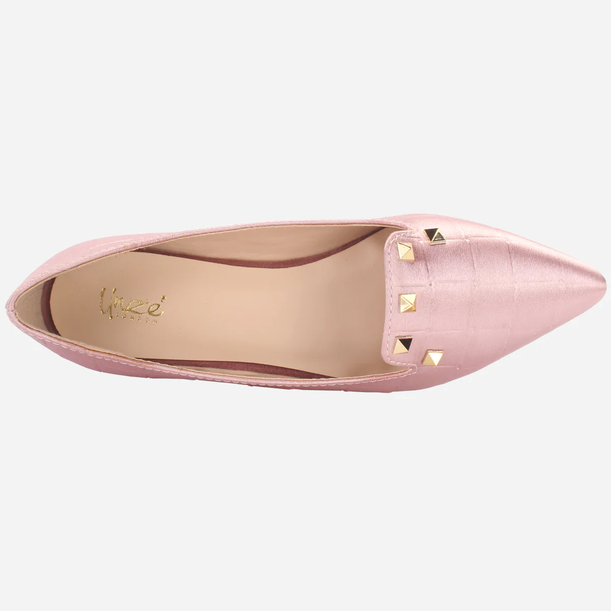 Women's "DIKAX" Pointed Toe Decorated Flat Pumps - Image 4