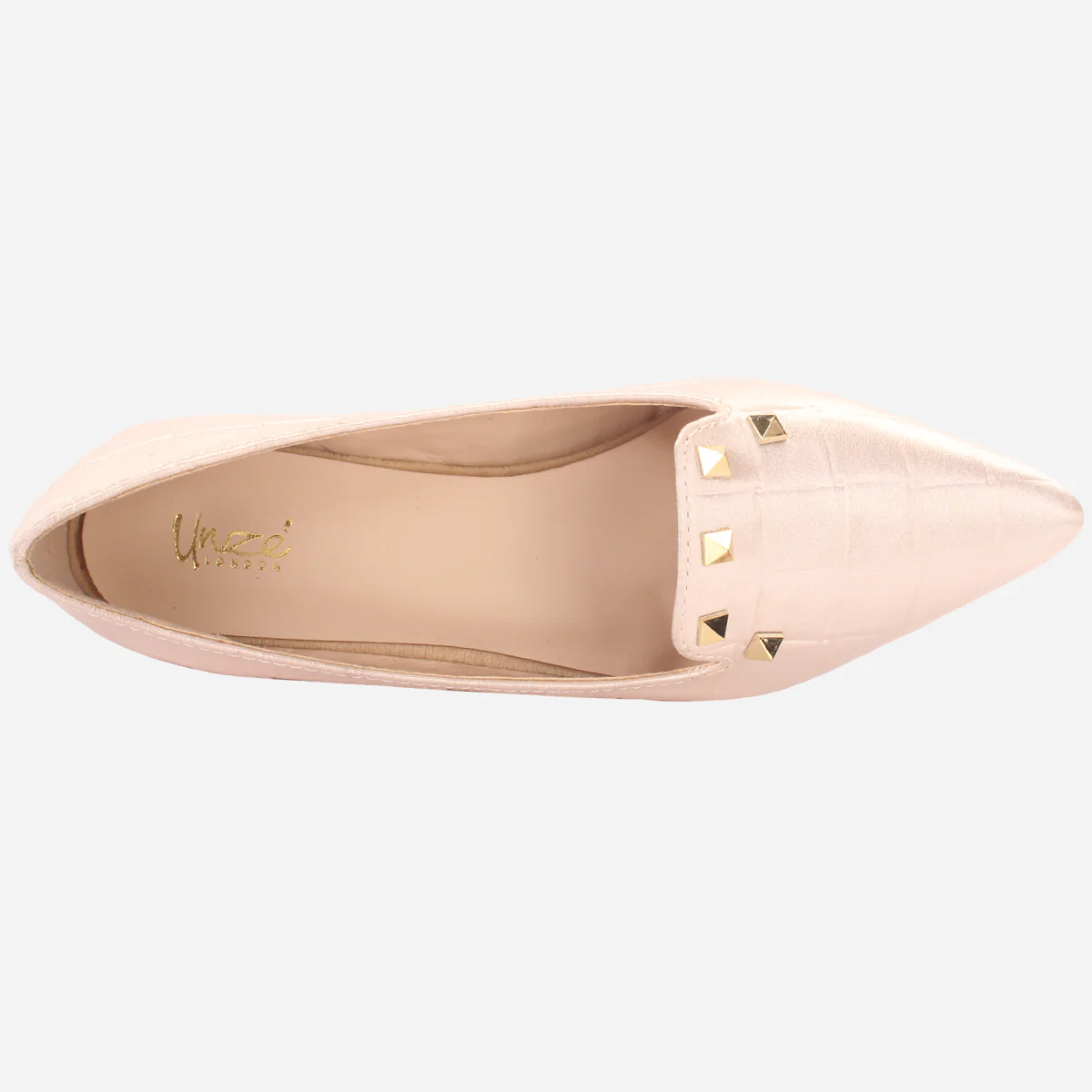 Women's "DIKAX" Pointed Toe Decorated Flat Pumps - Image 4