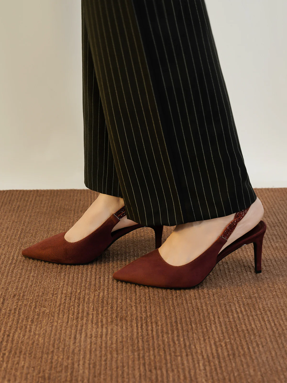 Womens "DIMIR" Casual Comfy Stiletto Sandals - Image 3