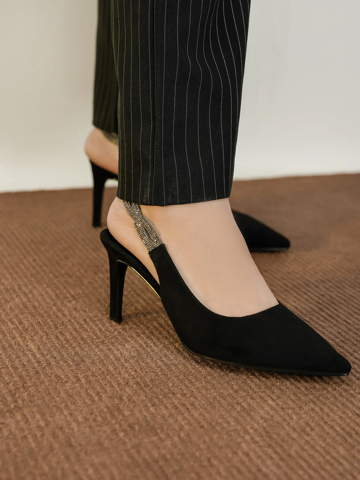 Womens "DIMIR" Casual Comfy Stiletto Sandals - Image 3