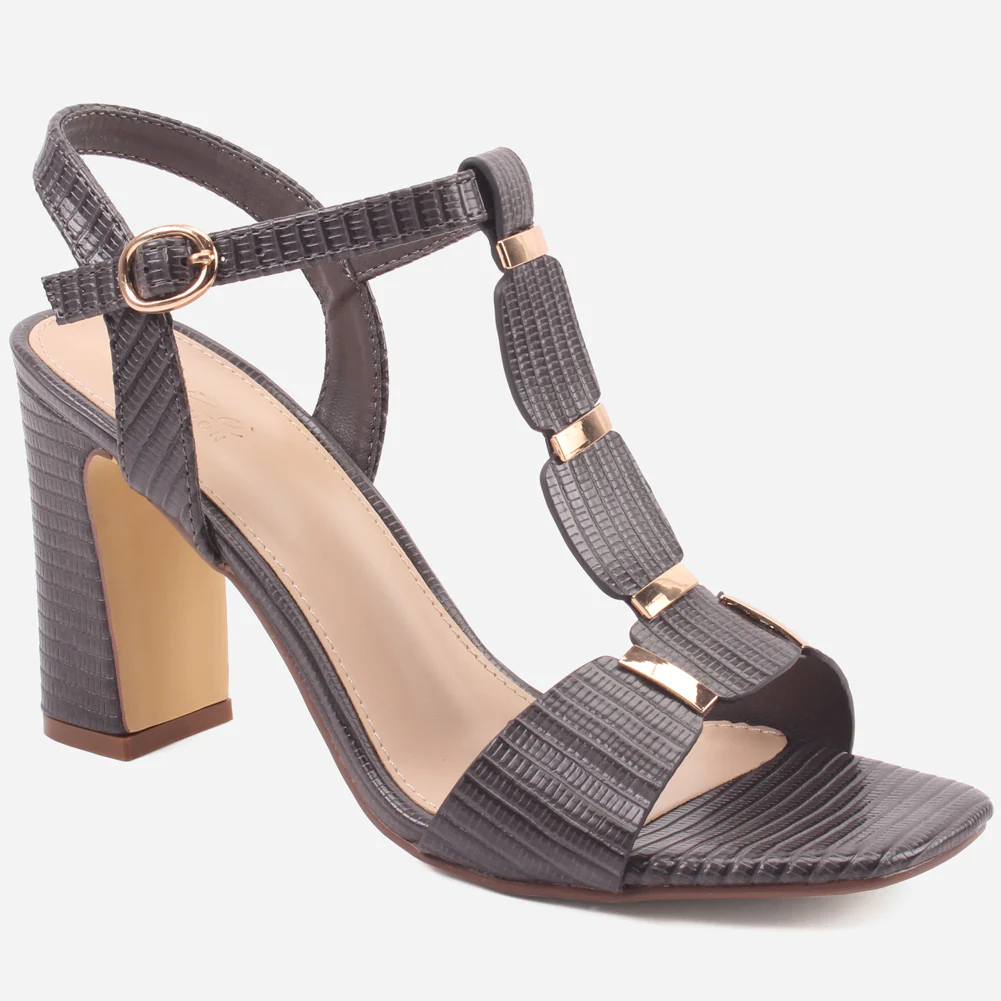 Womens "DIOAR" T-Bar Heeled Party Sandals