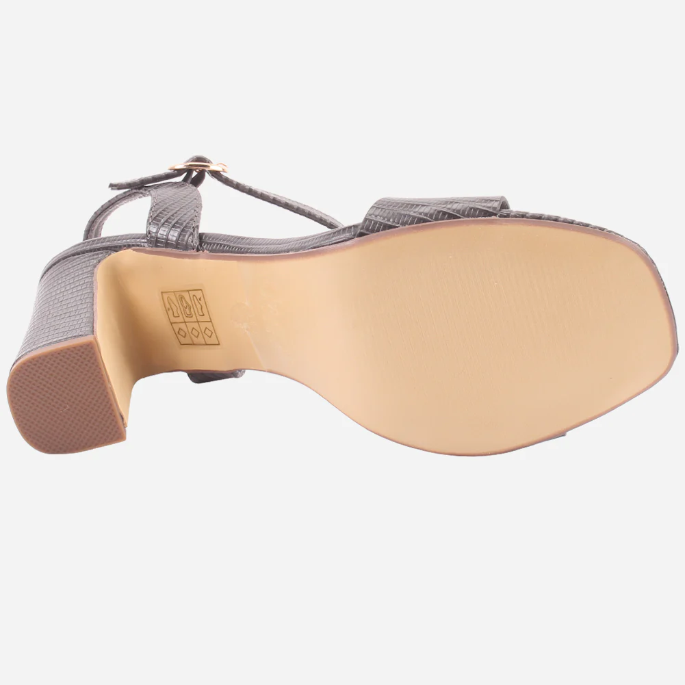 Womens "DIOAR" T-Bar Heeled Party Sandals - Image 5