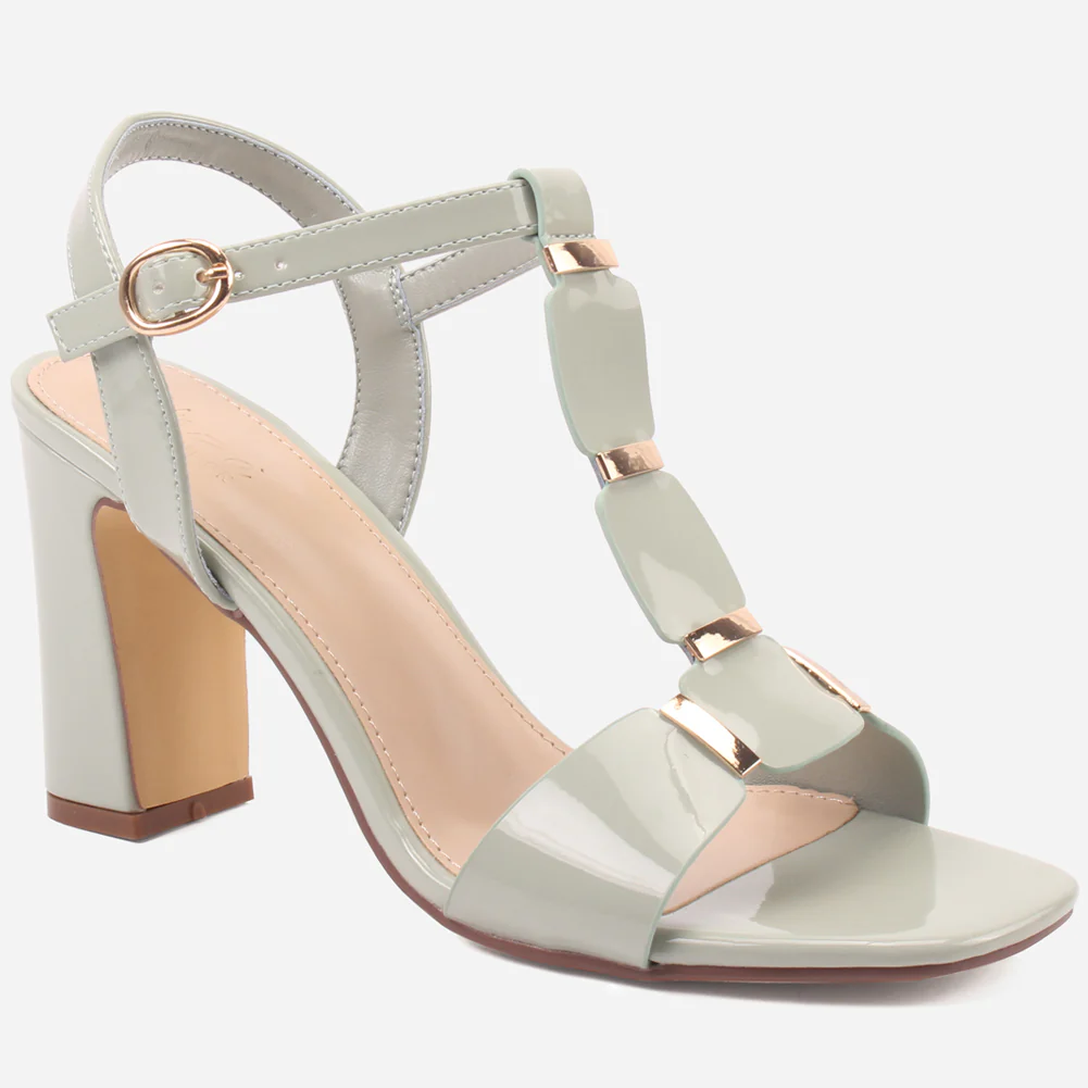 Womens "DIOAR" T-Bar Heeled Party Sandals
