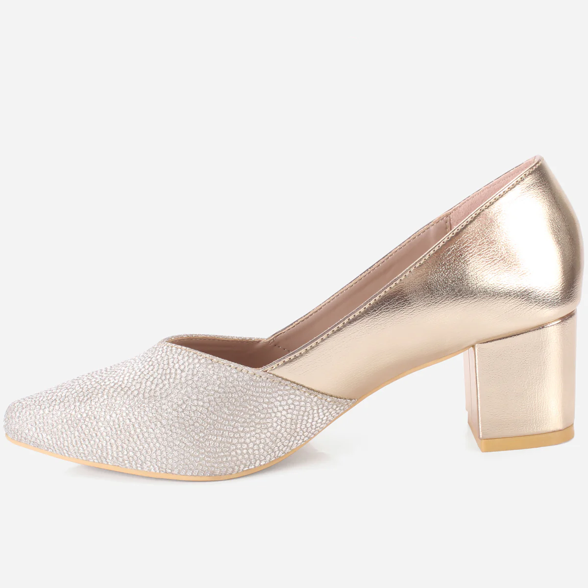 Womens "DIONNE" Pointed Court Shoes - Image 3