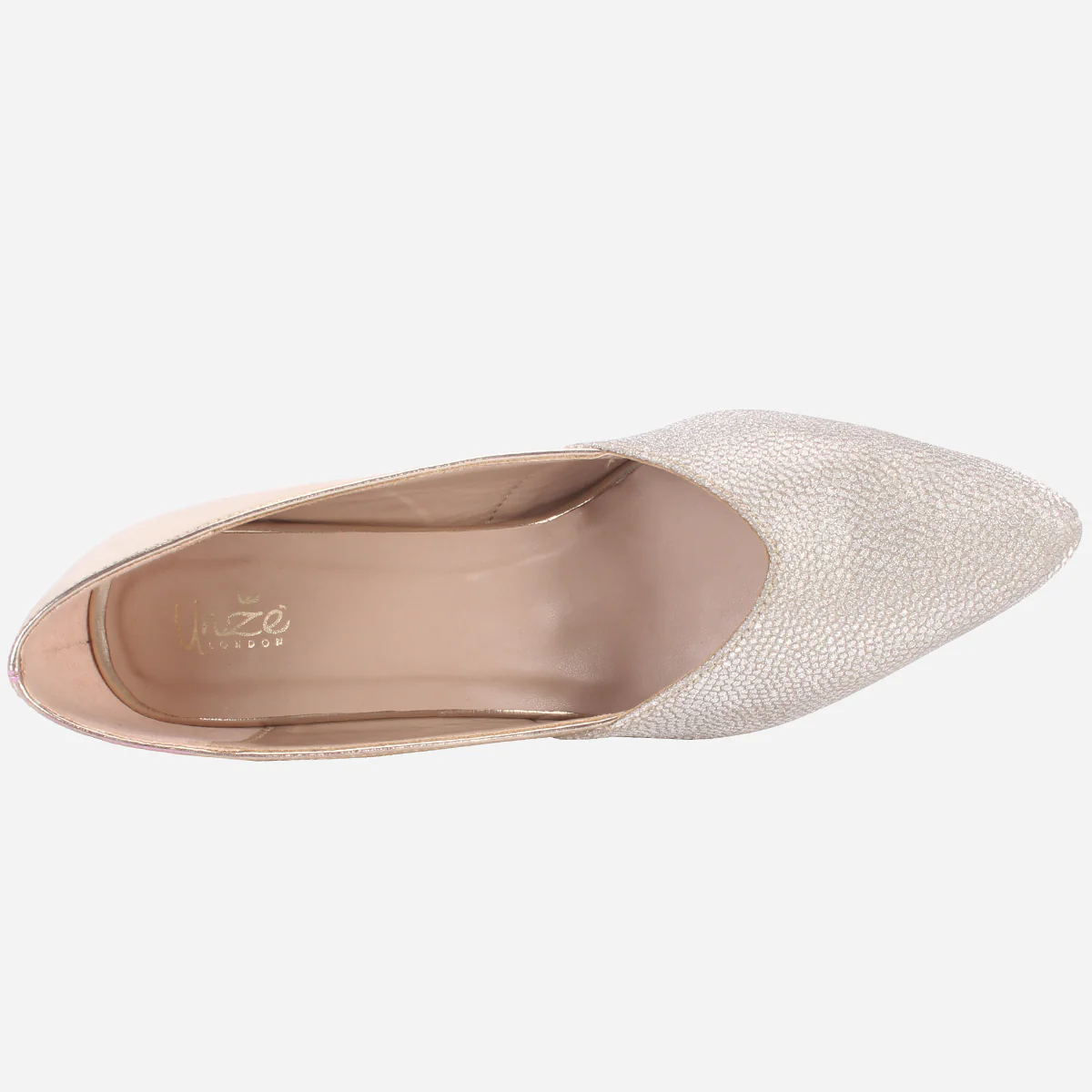 Womens "DIONNE" Pointed Court Shoes - Image 4