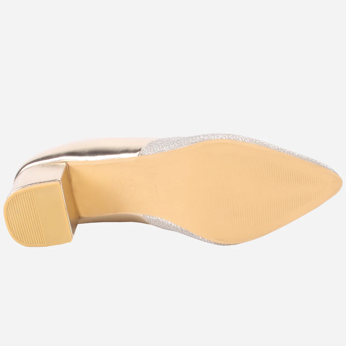 Womens "DIONNE" Pointed Court Shoes - Image 5
