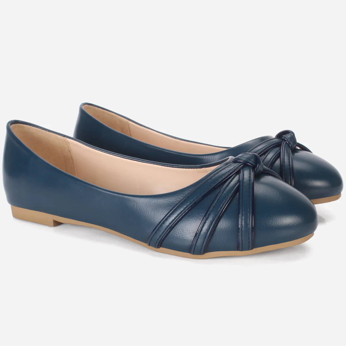 Women's "DOMITILA" Strappy Round Toe FLat Shoes - Image 2