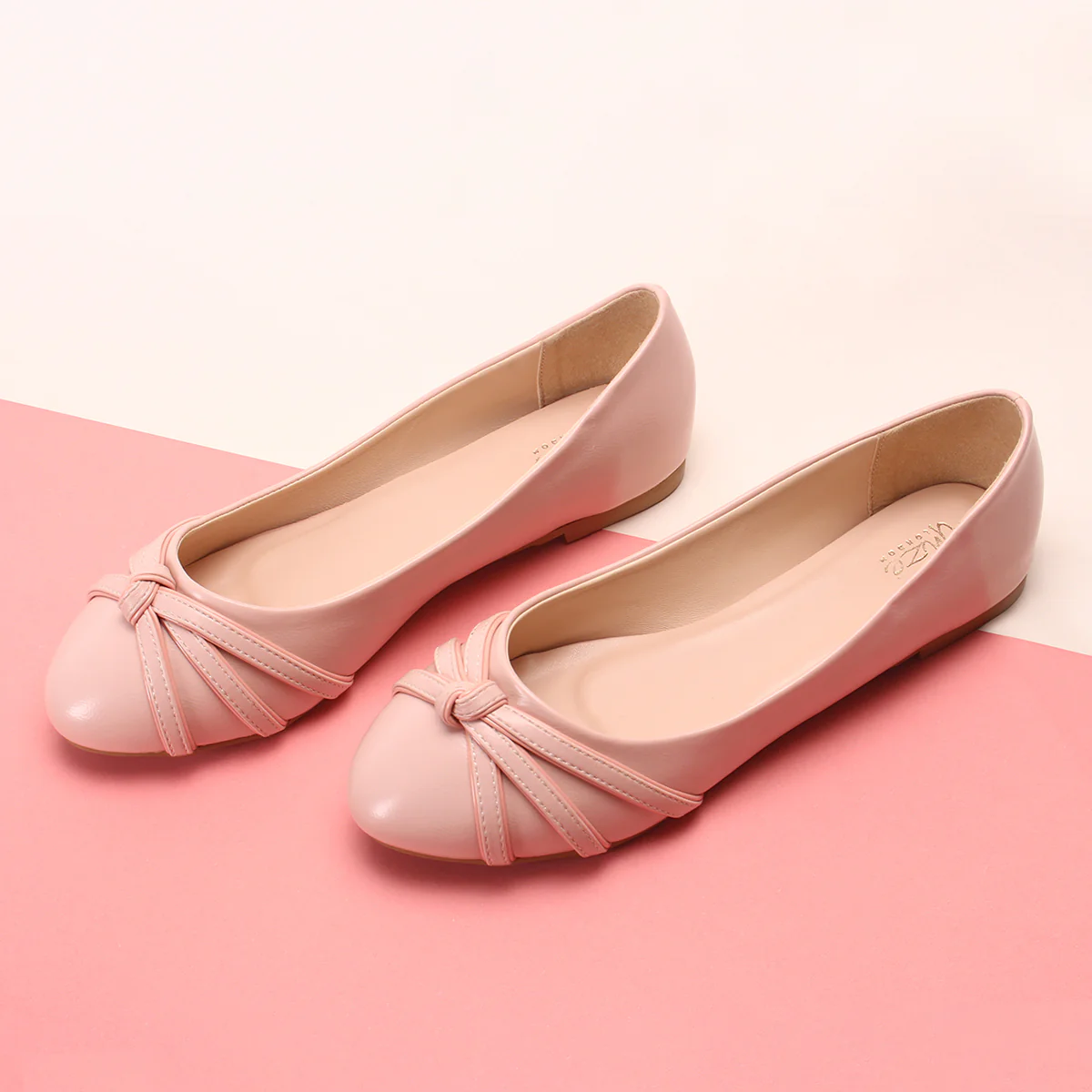 Women's "DOMITILA" Strappy Round Toe FLat Shoes - Image 6