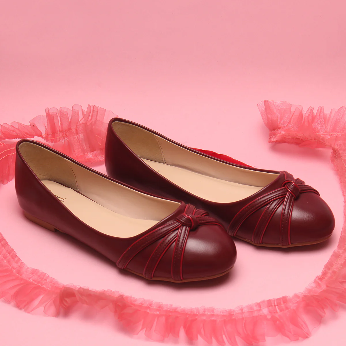 Women's "DOMITILA" Strappy Round Toe FLat Shoes - Image 6