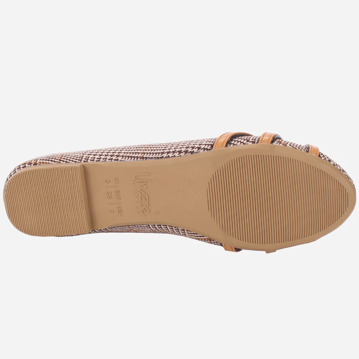 Women's "DOMITILA" Strappy Round Toe FLat Shoes - Image 5