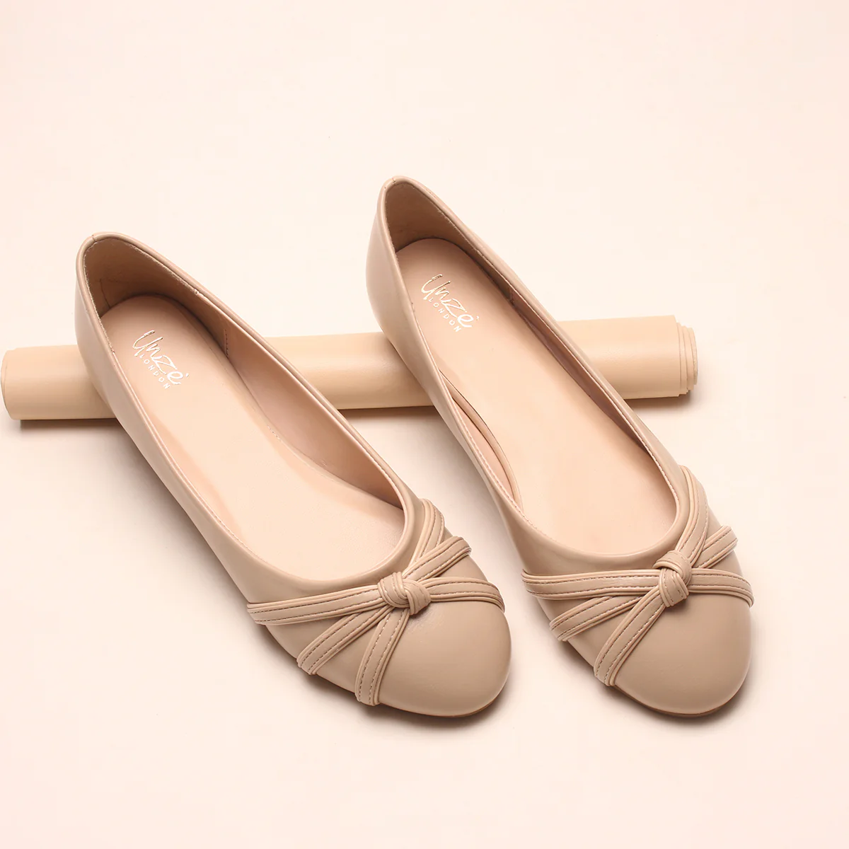 Women's "DOMITILA" Strappy Round Toe FLat Shoes - Image 6