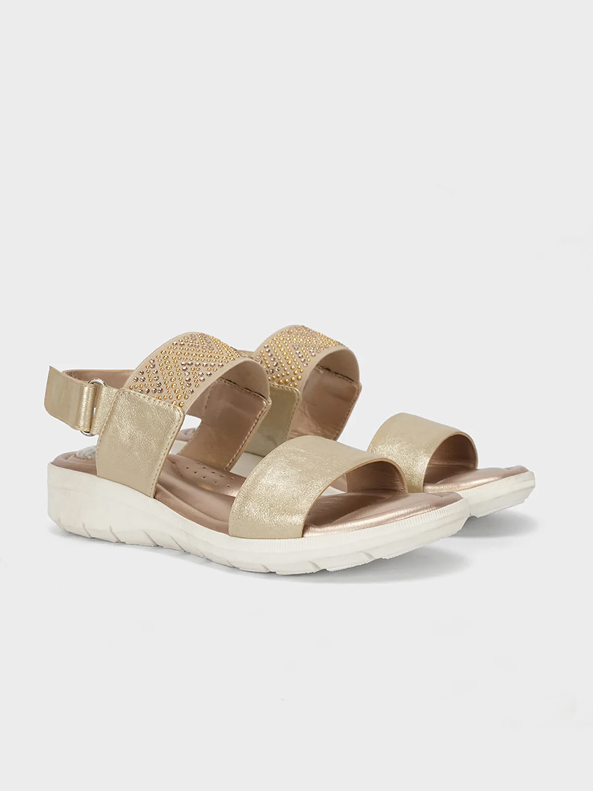 Womens "DULCE" Strappy Summer Casual Sandals - Image 2
