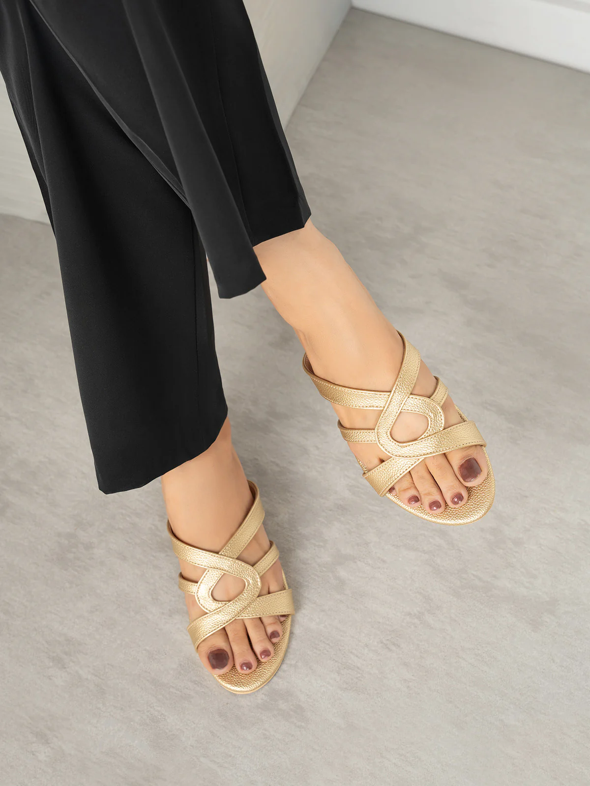 Womens "DYLAN" Casual Wedge Sandals - Image 6
