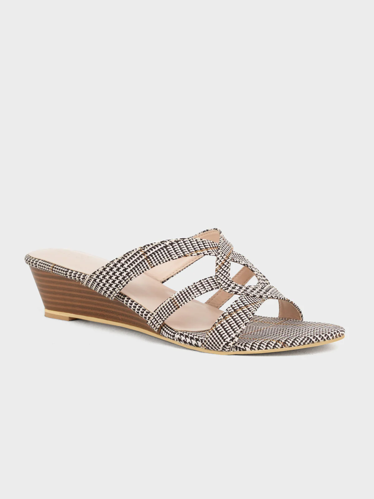 Womens "DYLAN" Casual Wedge Sandals - Image 2