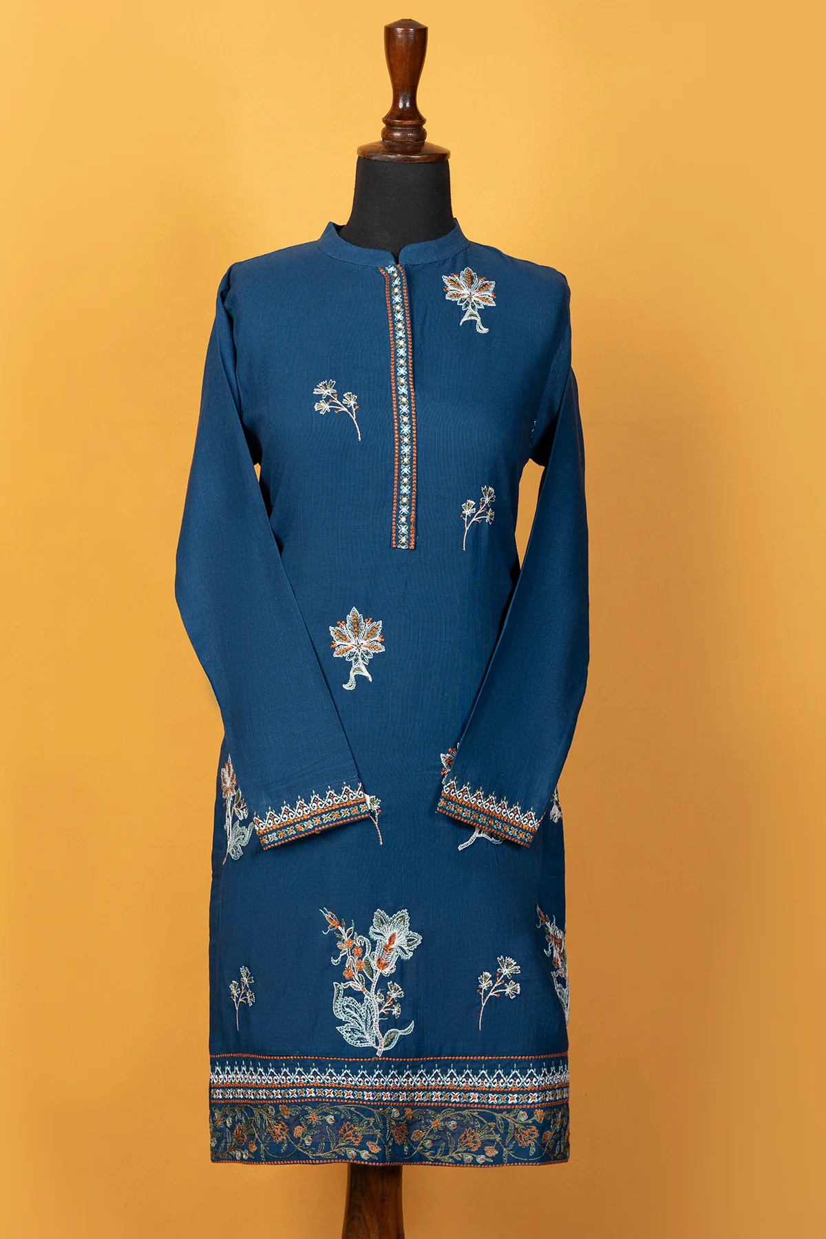 "ISADORA" Embroidered Winter Two Piece Suit - Image 4
