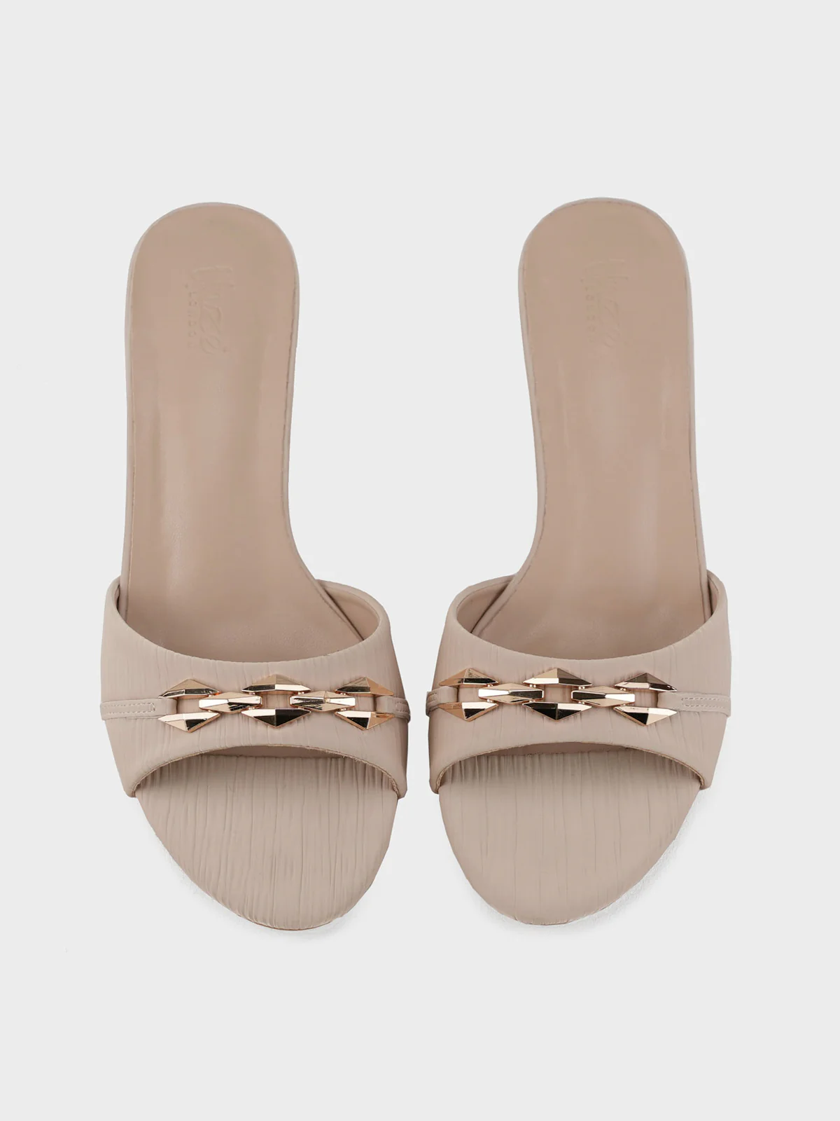 Womens "DYSIS"Open Toe Slip On Sandals - Image 5