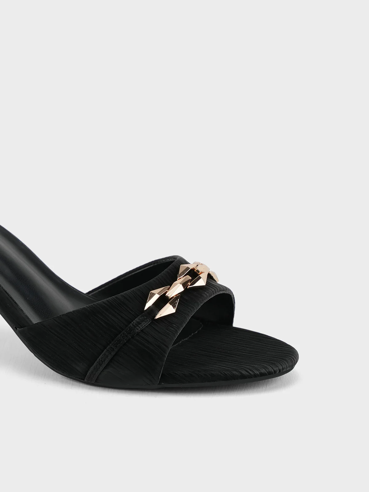 Womens "DYSIS"Open Toe Slip On Sandals - Image 4