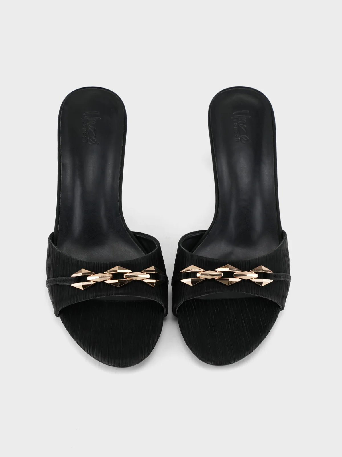 Womens "DYSIS"Open Toe Slip On Sandals - Image 5