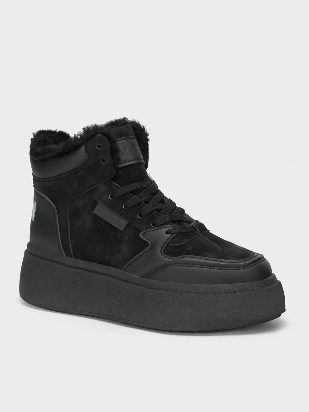 Womens "EIMEAR" Casual FauxFur  Trainers
